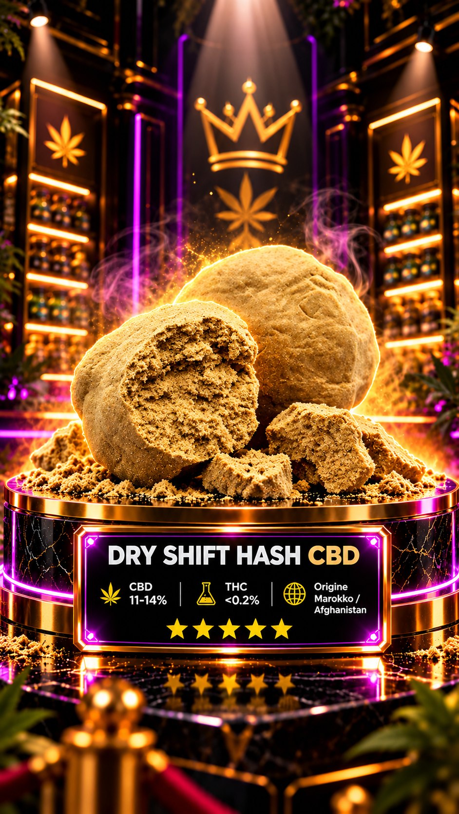 DRY SHIFT HASH CBD